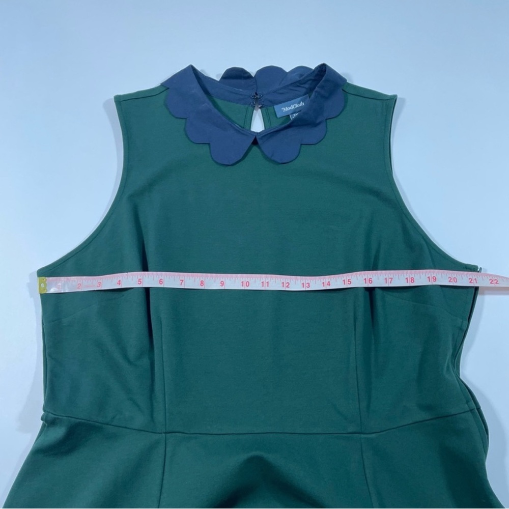 ModCloth All Polished Up Ponte Dress Green Size 2X - Picture 5 of 5